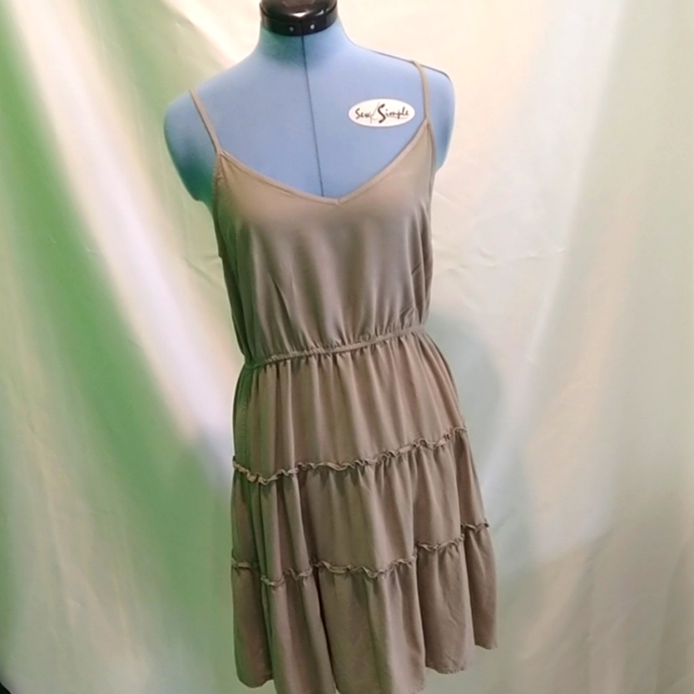 Sundress soft olive green